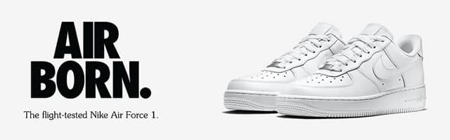 Sneaker Nike Air Force 1 blanche
