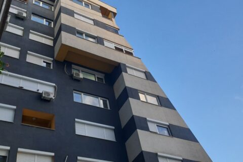 Photo d'un immeuble neuf de l'extérieure