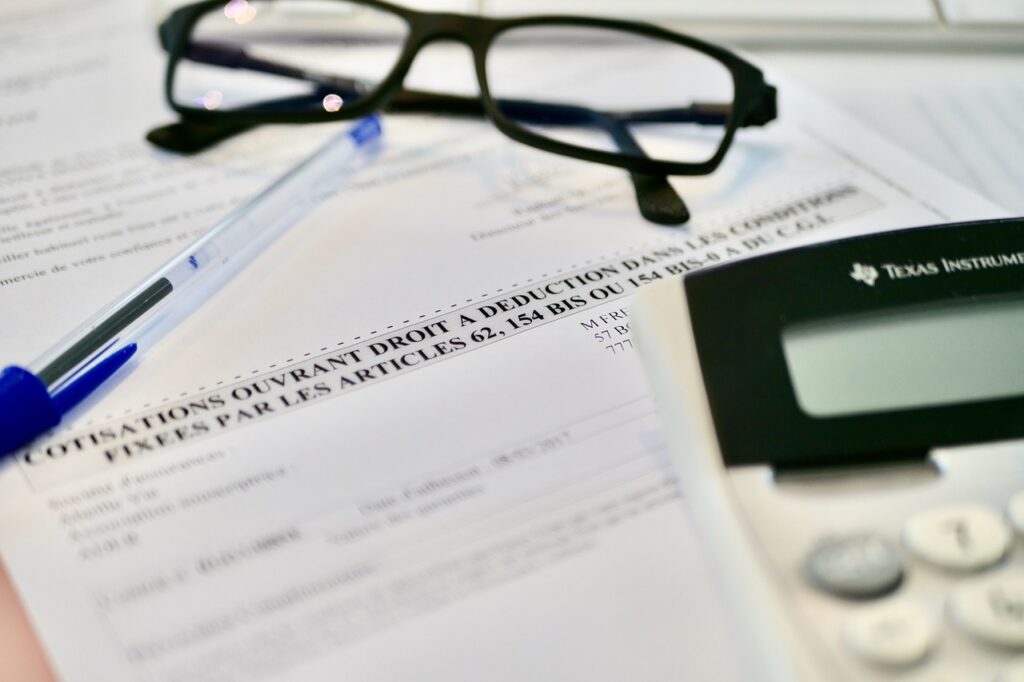 Exemple de contrat d'entreprise du Code général des impôts (CGI)