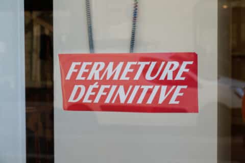 Agence fermeture définitive