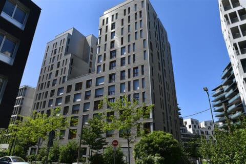 Immeuble résidentiel moderne à Lyon, France