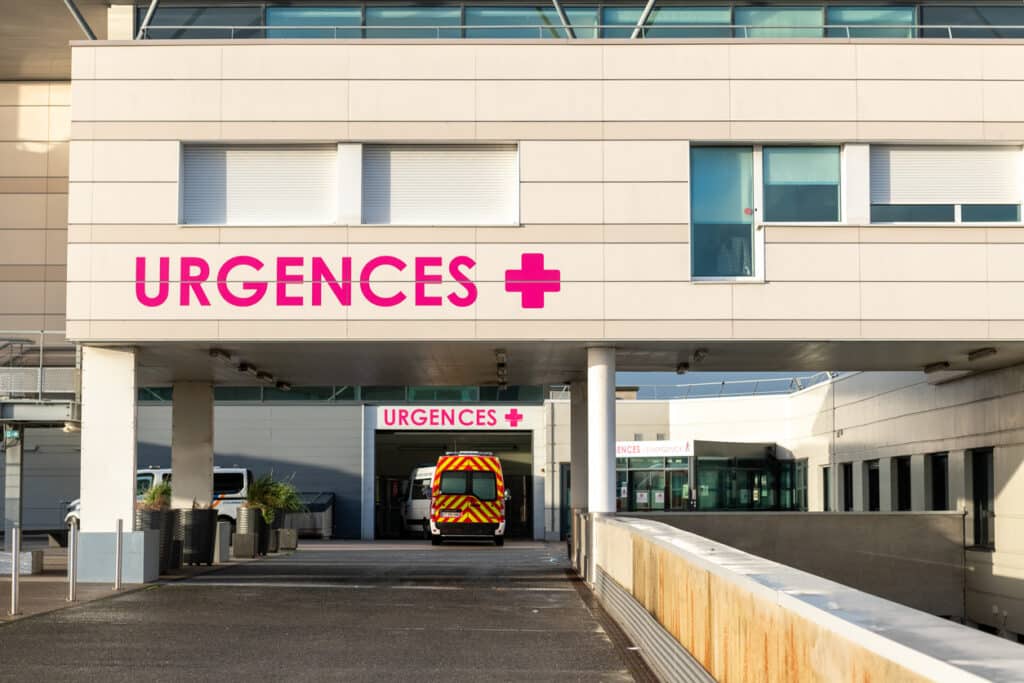 Service d'urgence Hôpital de Calais