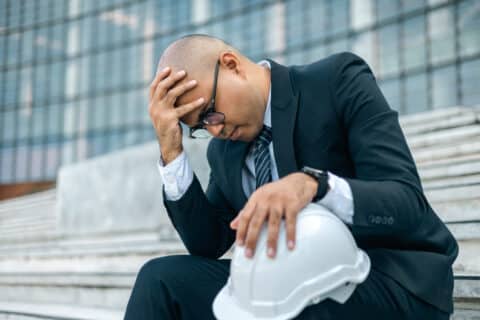Promoteur immobilier déprimé par la crise