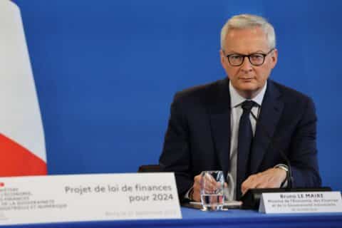 Bruno Le Maire, ministre de l'Economie et des Finances