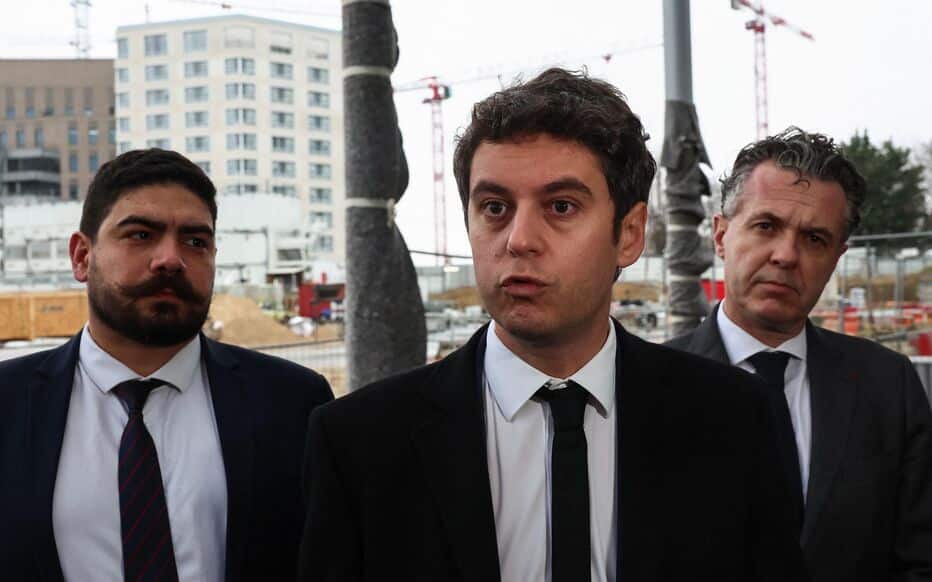 Prise de parole de Gabriel Attal à Villejuif