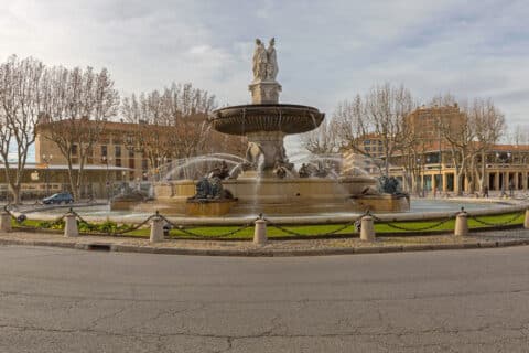 Fontaine de la Rotonde à Aix-en-Provence