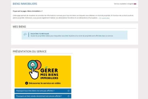 Déclaration fiscale des biens immobiliers des particuliers