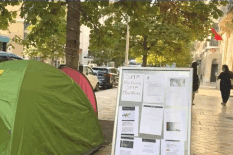 Propriétaire d'une maison squattée et désormais sans abri à Toulon