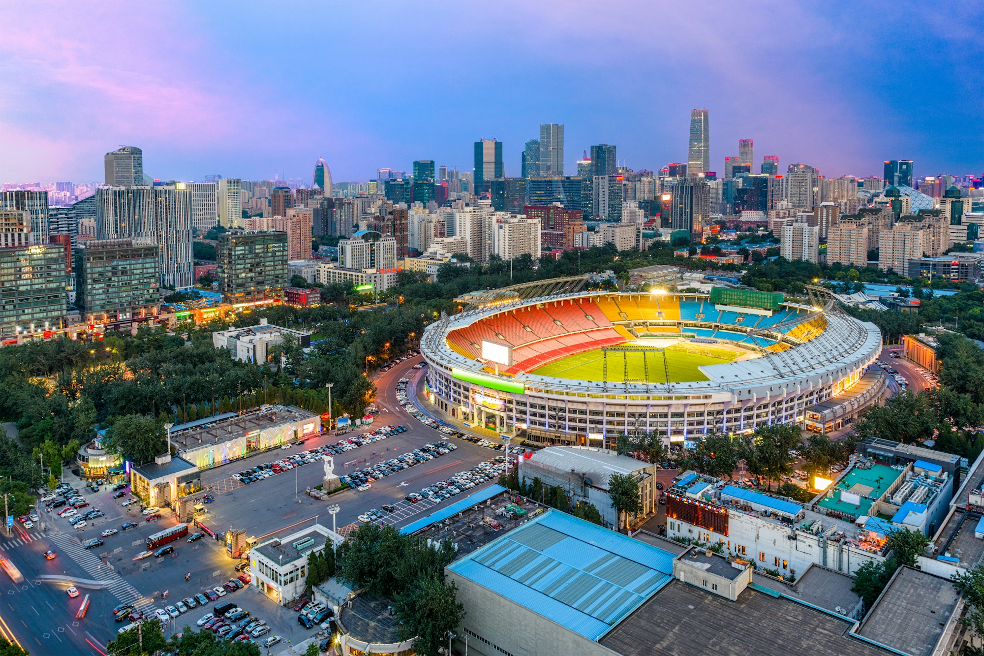 Beijing, China Cityscape
