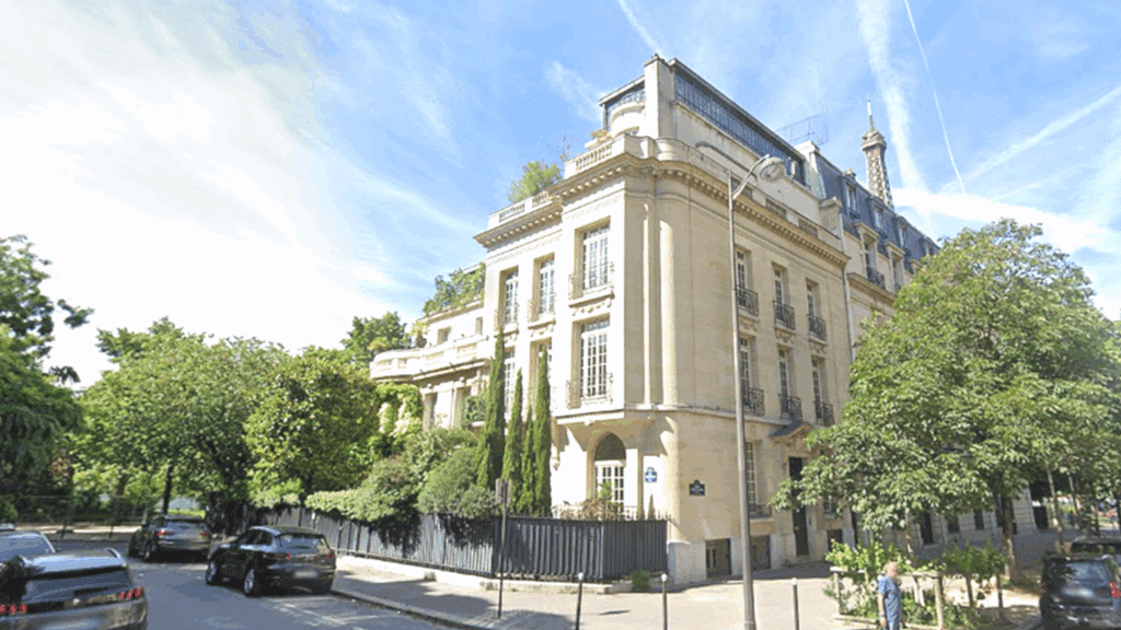 Hôtel Particulier Natalie Portman : Façade