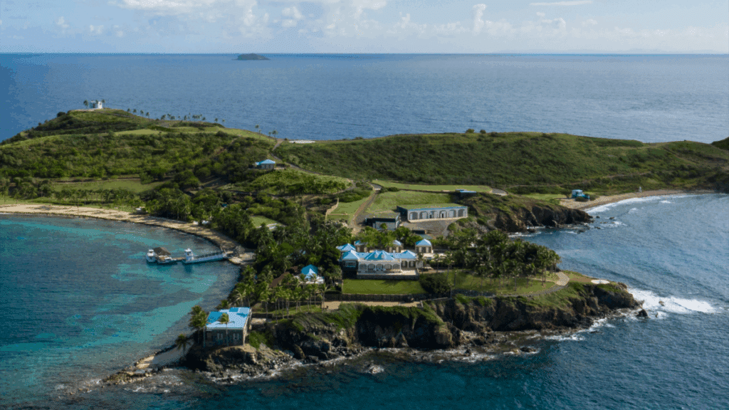 Les deux îles privées de Jeffrey Epstein en vente pour 125 millions de dollars