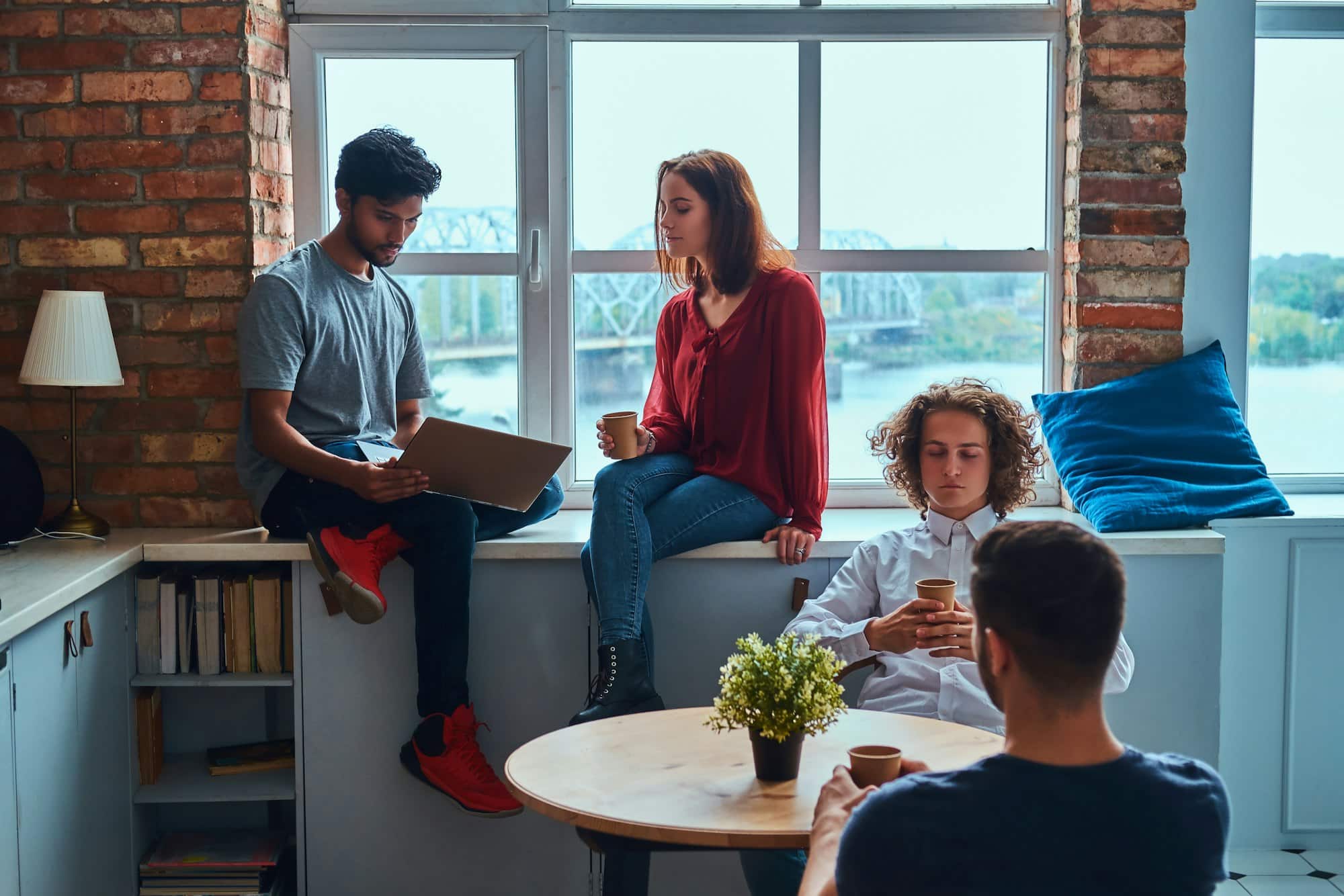 Groupe d'étudiants