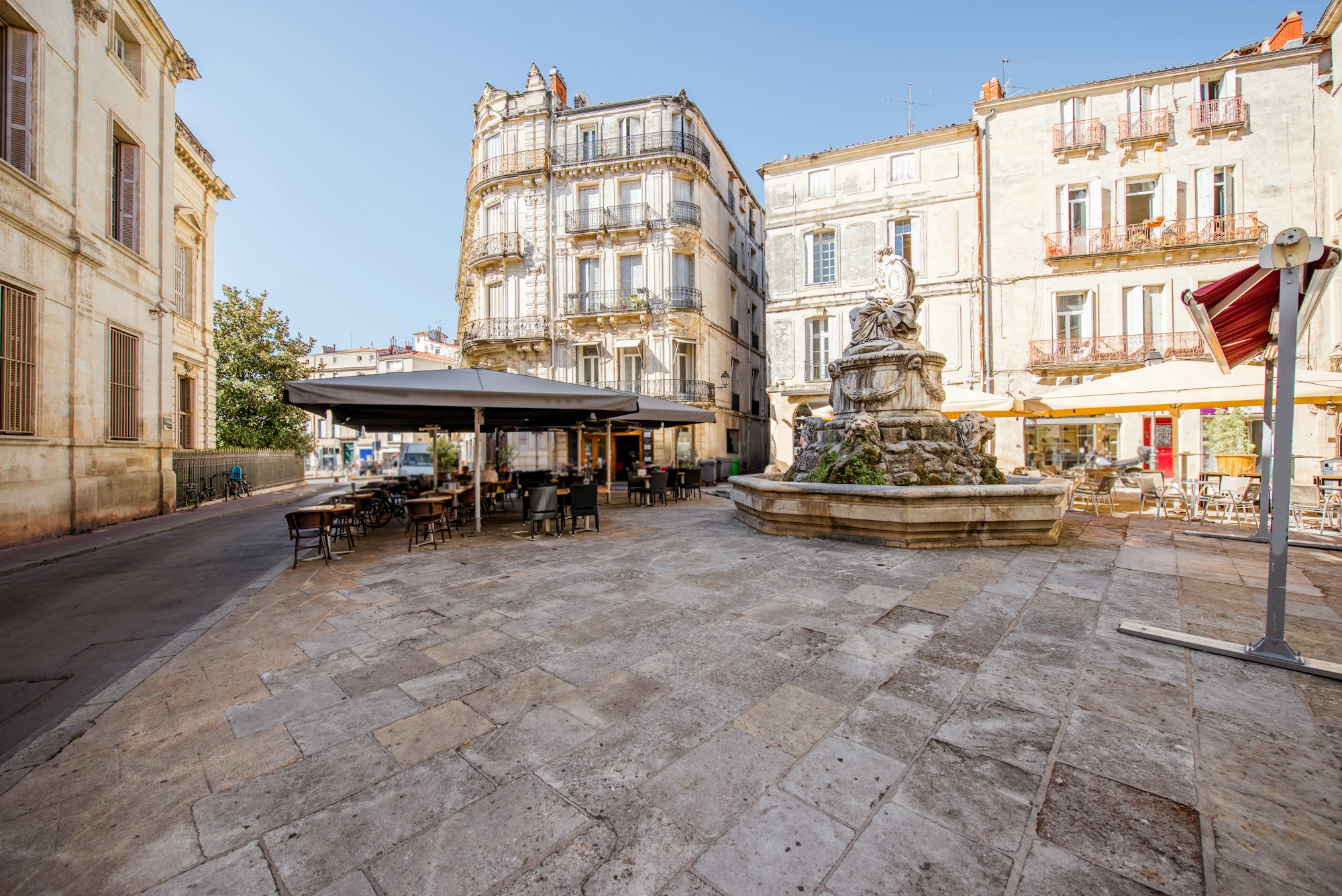 Ville de Montpellier en France