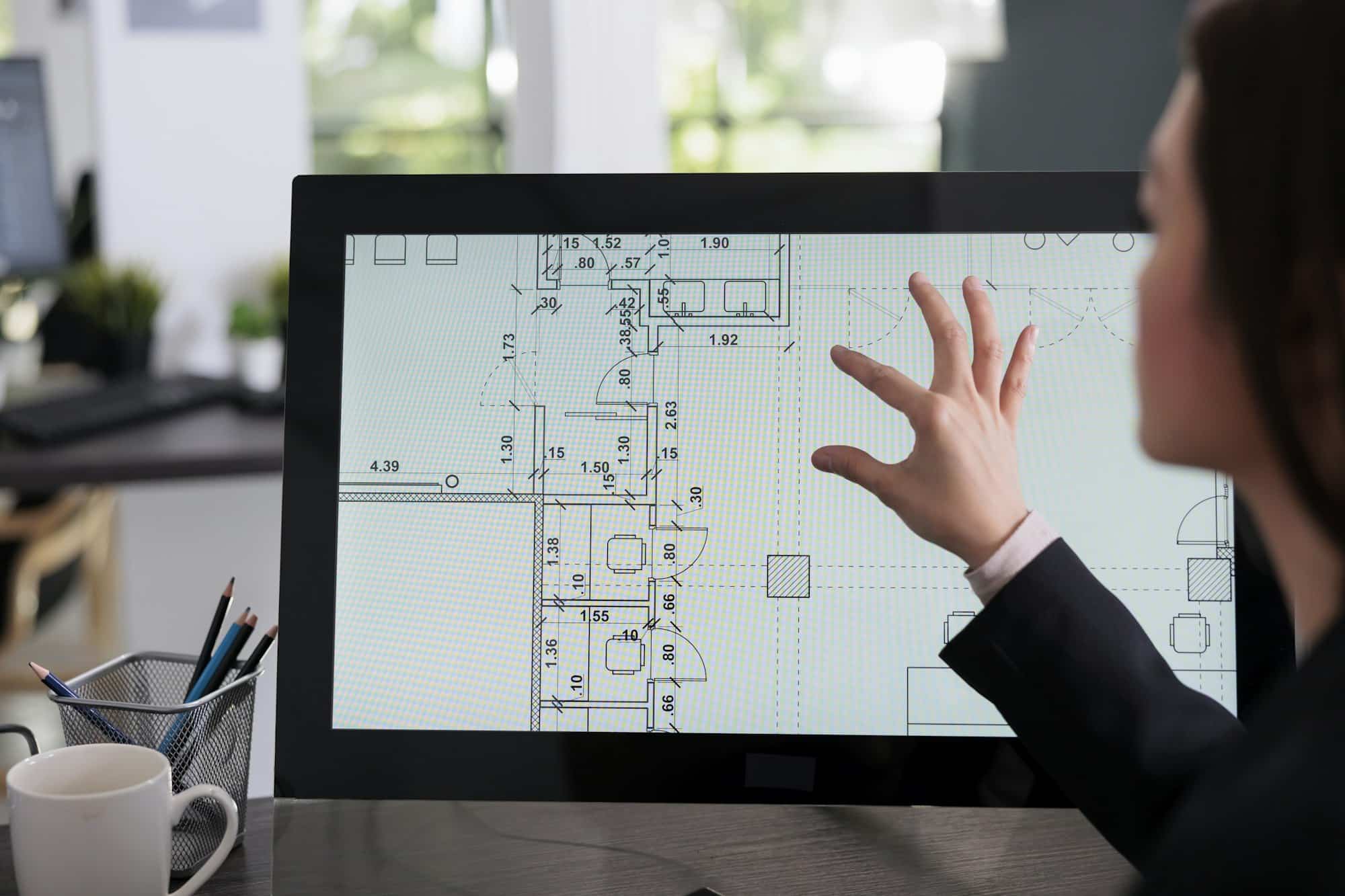 Employé de studio immobilier