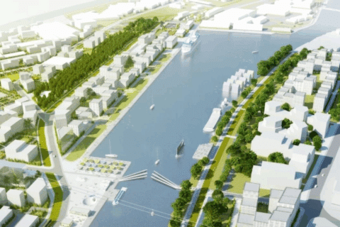 Changement climatique à Caen : le projet Nouveau Bassin suspendu