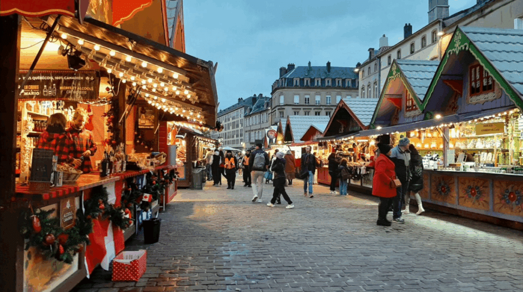 Découvrez pourquoi le marché de Noël de Metz est classé parmi les 3 plus beaux d’Europe en 2024