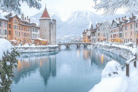 Découvrez le charme hivernal d'Annecy