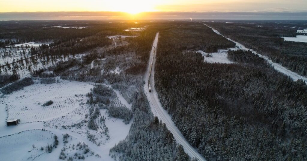 Huit voyages en train à faire en hiver en Amérique du Nord