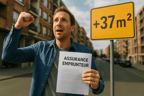 Changer d’assurance emprunteur peut vous faire gagner jusqu’à 37 m² selon la ville