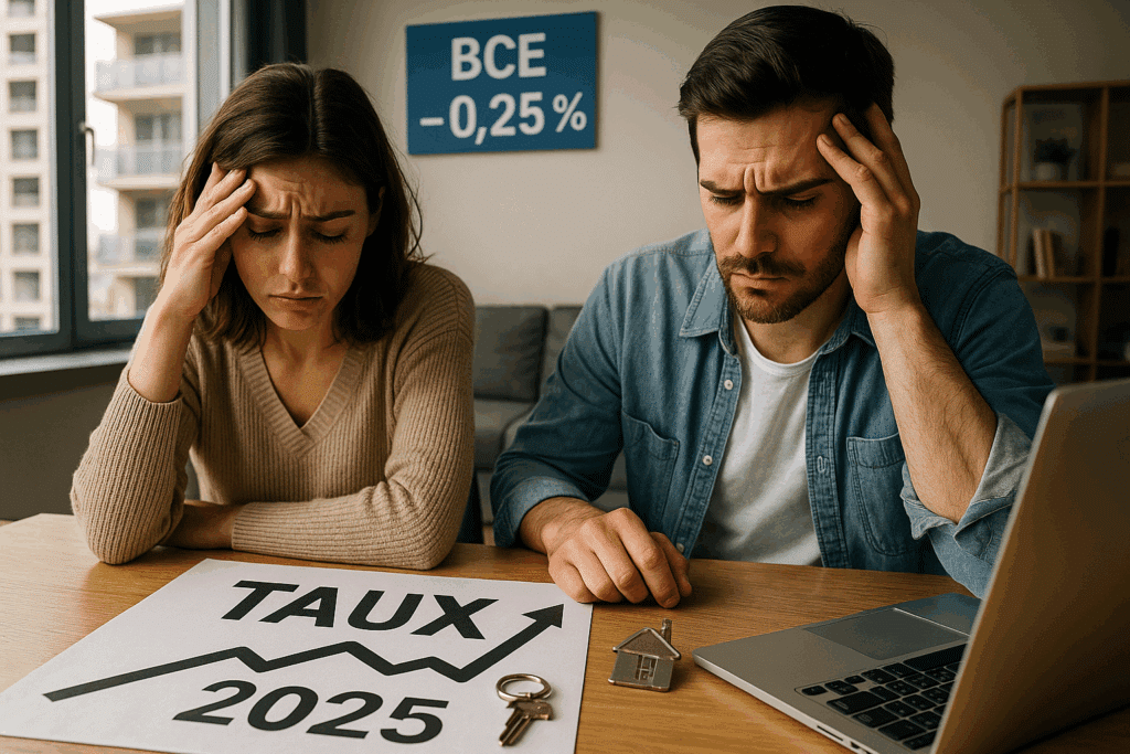 Le piège des taux immobiliers en 2025 malgré la baisse de la BCE
