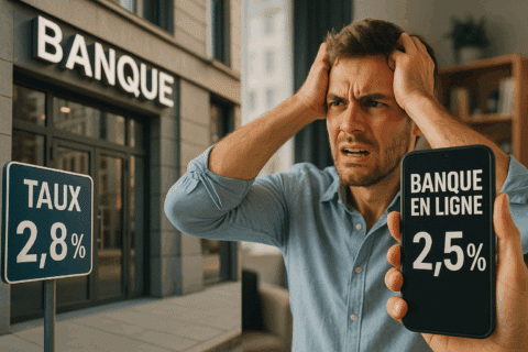 Banques en ligne ou agences classiques : qui propose le meilleur taux en 2025 ?