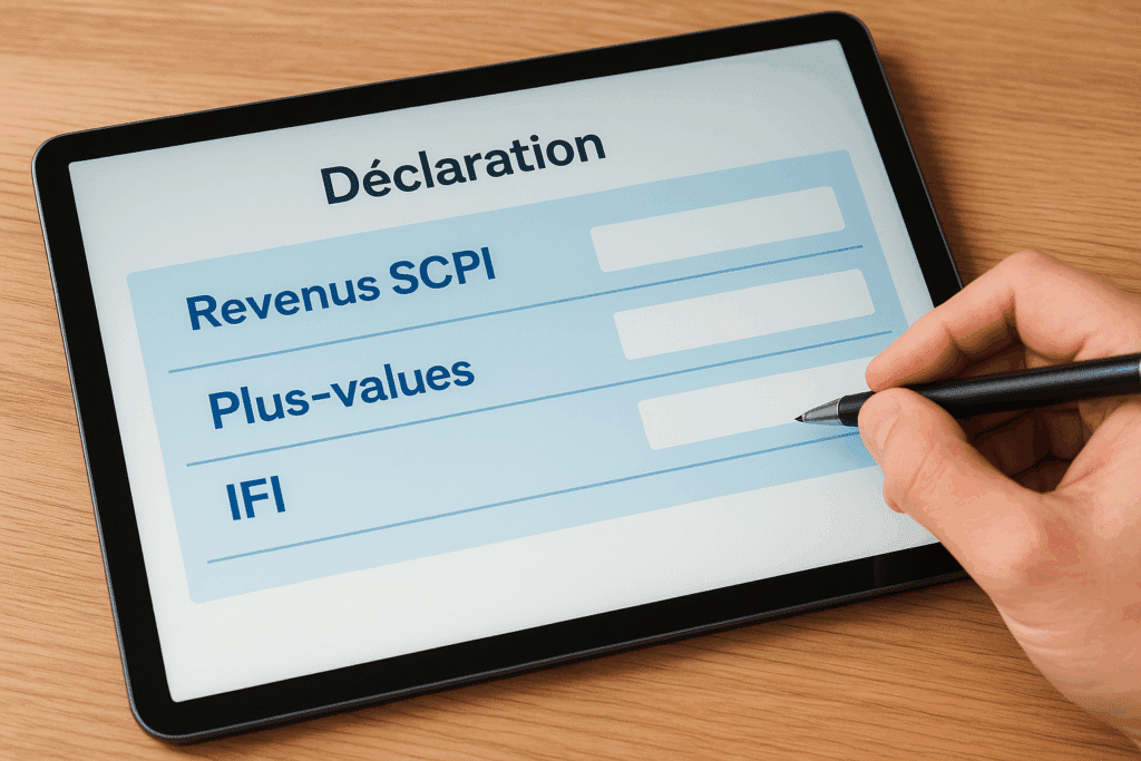 Imposition SCPI : déclarez facilement revenus, plus-values, IFI