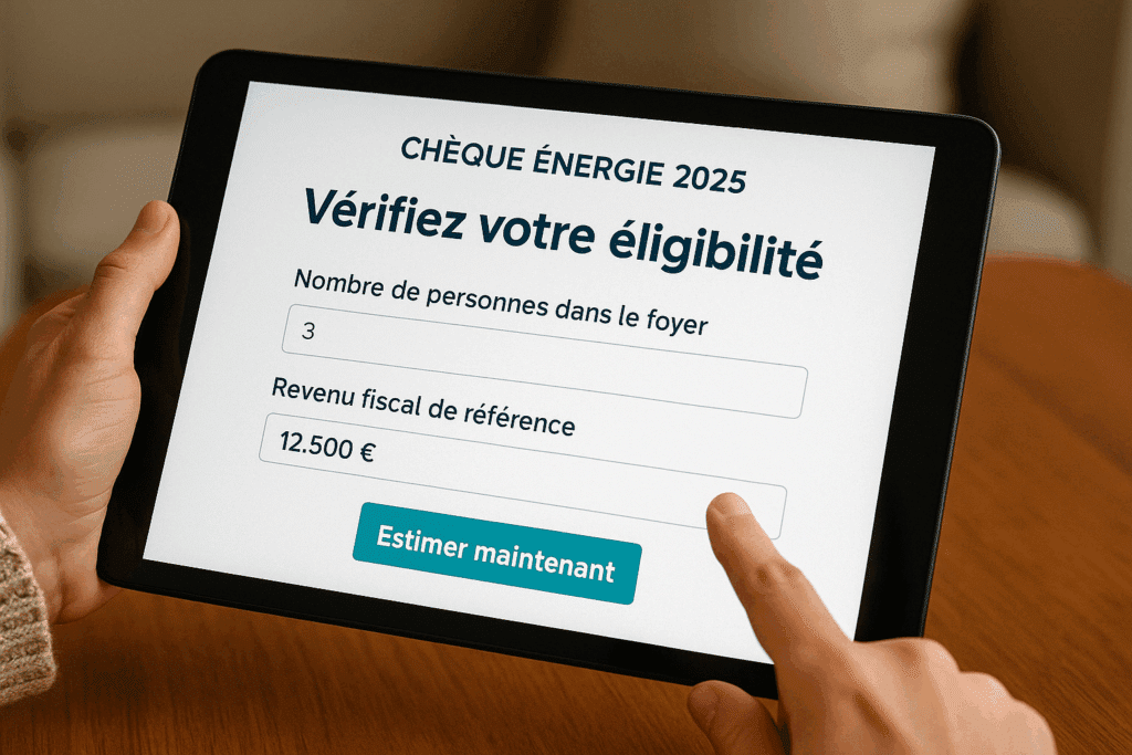 Vous êtes peut-être éligible au chèque énergie 2025 ! Vérifiez en 2 minutes si c'est le cas !