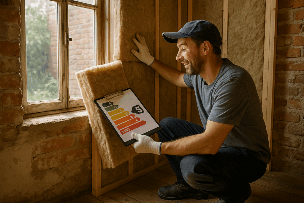 Les 5 actions prioritaires pour améliorer le DPE d’une maison d’avant 1948