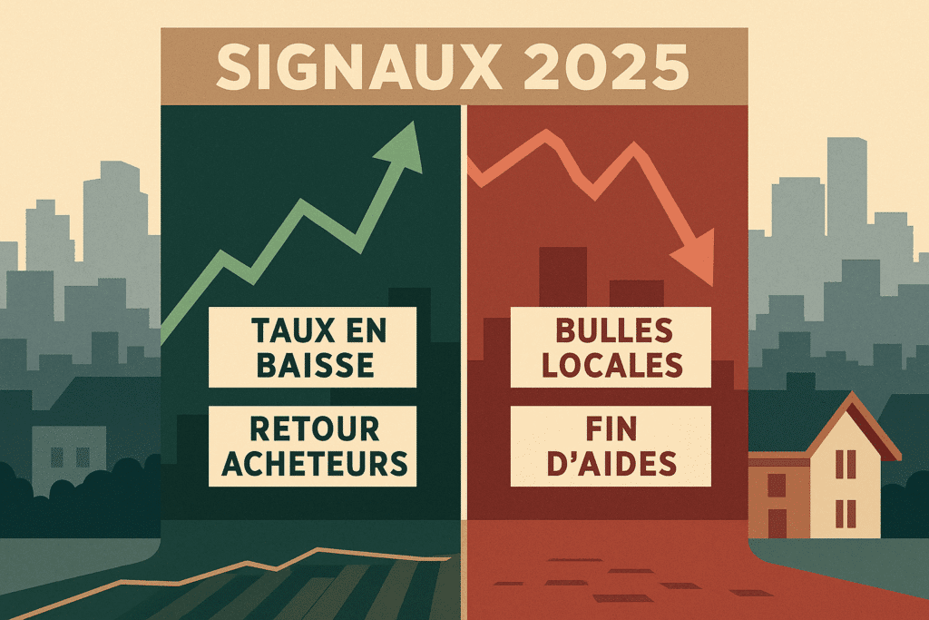 Reprise du marché immobilier 2025 : les signaux positifs à surveiller et les pièges à éviter