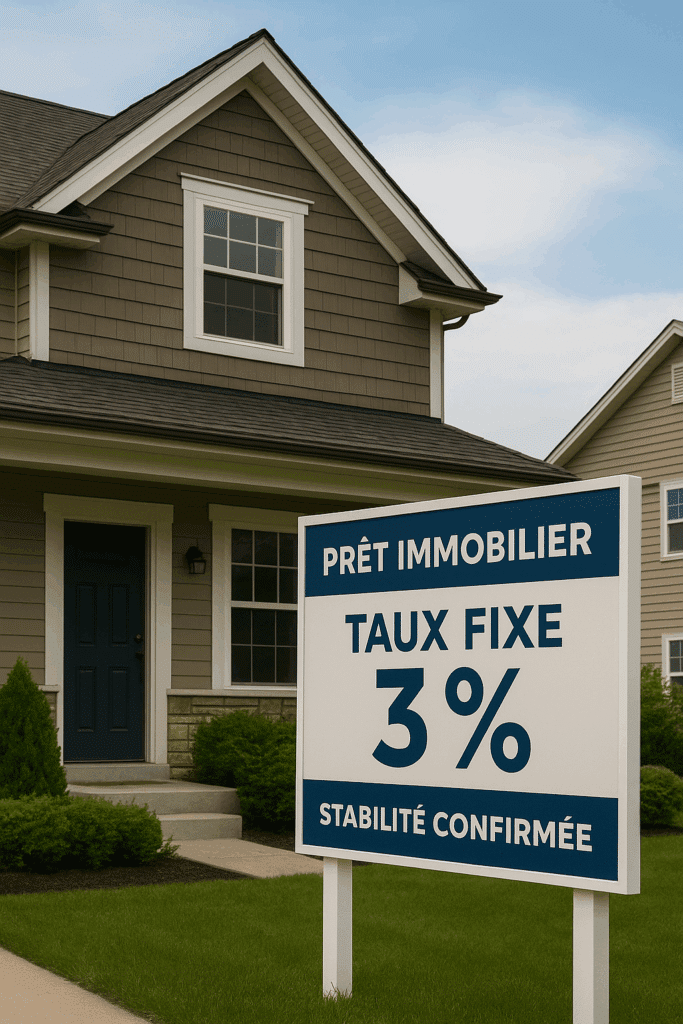Hausse terminée ? Les taux de crédit devraient se stabiliser durablement autour de 3 %