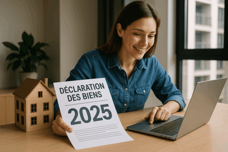 Déclaration De Biens Immobiliers 2025