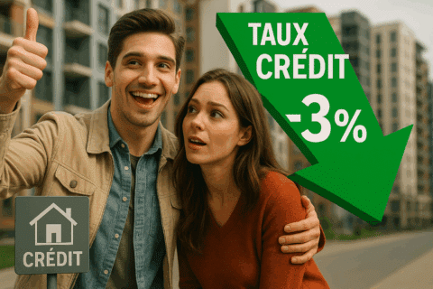 Les 3 facteurs qui expliquent la baisse des taux de crédit en mai
