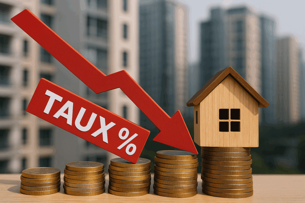 Immobilier 2025 : des taux enfin favorables pour financer un projet solide