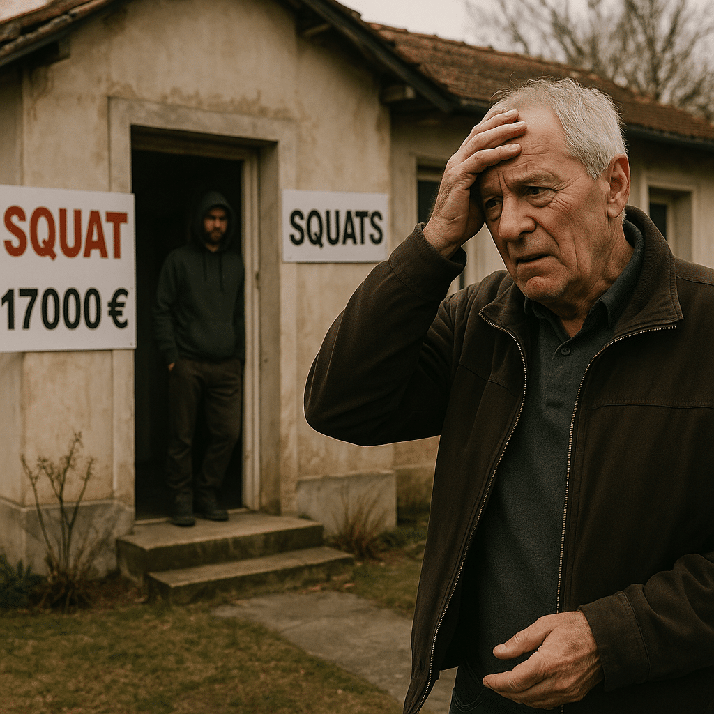 Squat d’une maison vide : cette erreur a coûté 17 000 euros à un retraité