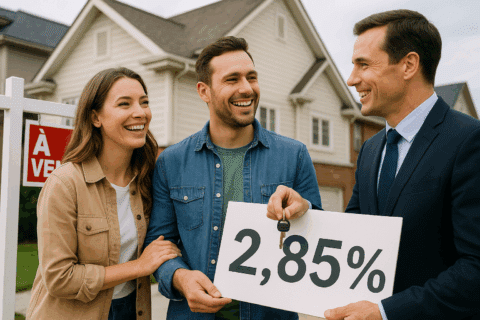 Baisse des taux en mai ? Voici comment certains emprunteurs négocient à 2,85 %