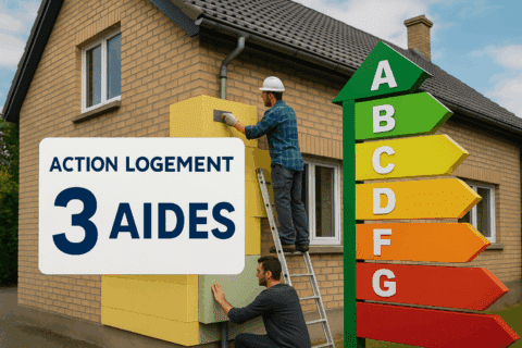 Les 3 aides d’Action Logement qui financent vos travaux de rénovation énergétique