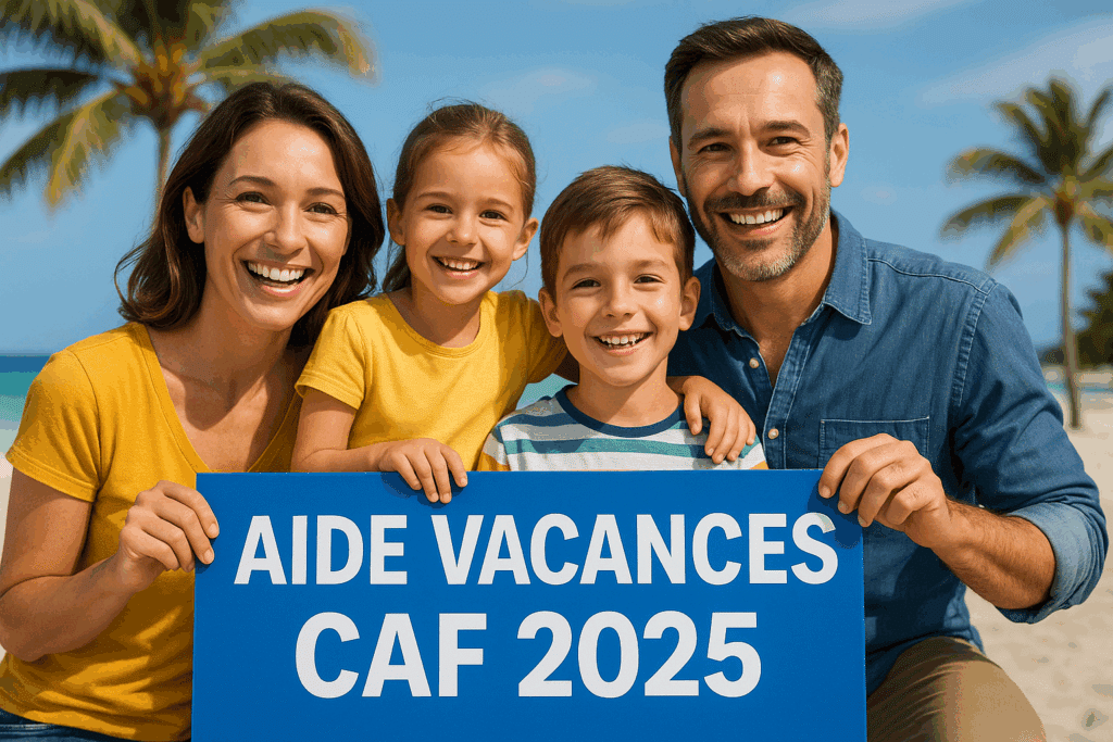 Aide vacances CAF 2025 : 4 étapes simples pour savoir si vous êtes éligible