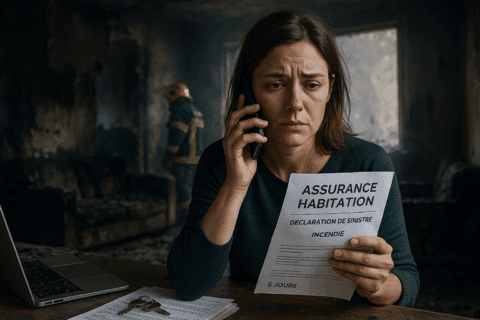 Quelles démarches pour l'assurance habitation en cas d’incendie ?