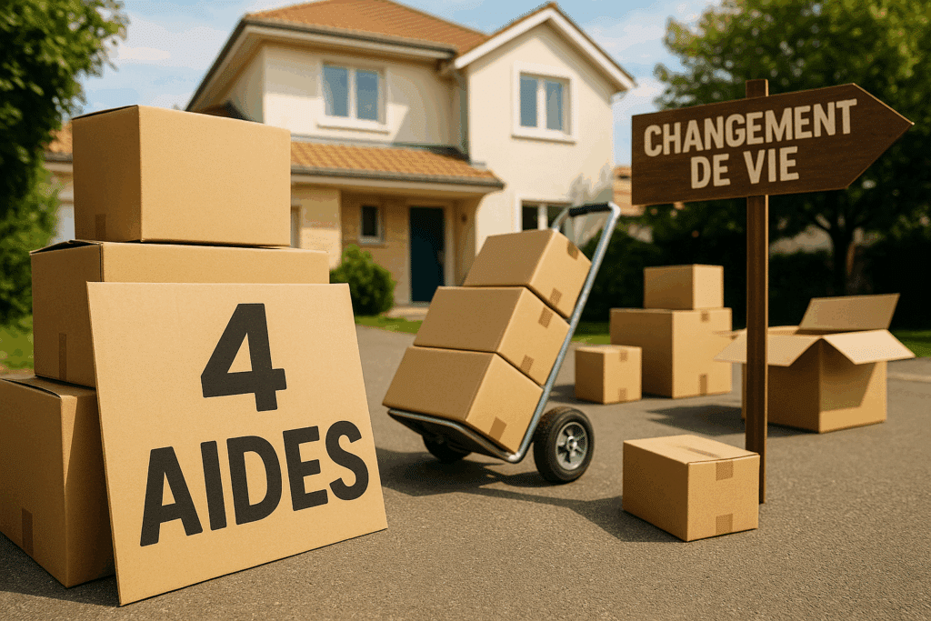Les 4 aides au déménagement qui facilitent votre changement de vie