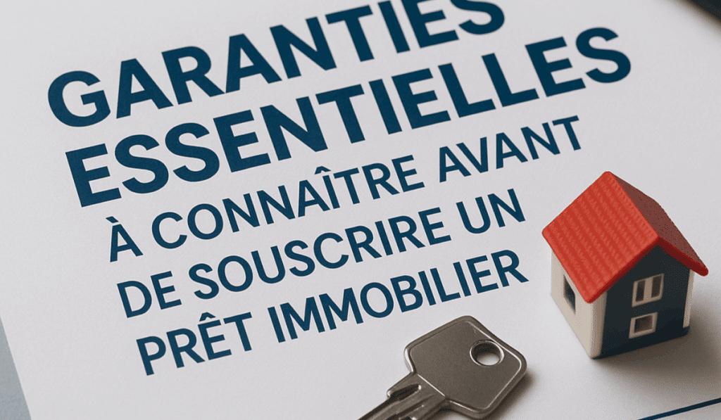 Les garanties essentielles à connaître avant de souscrire un prêt immobilier