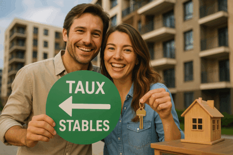 Les 4 avantages d’un prêt immobilier en période de taux stables