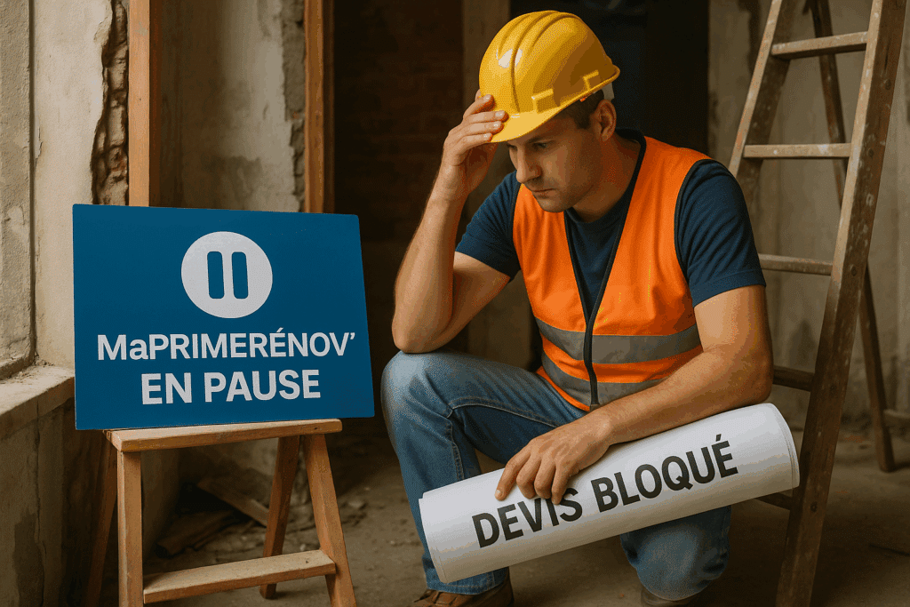 Projet suspendu, devis bloqué ? Comment réagir face à la mise en pause de MaPrimeRénov’