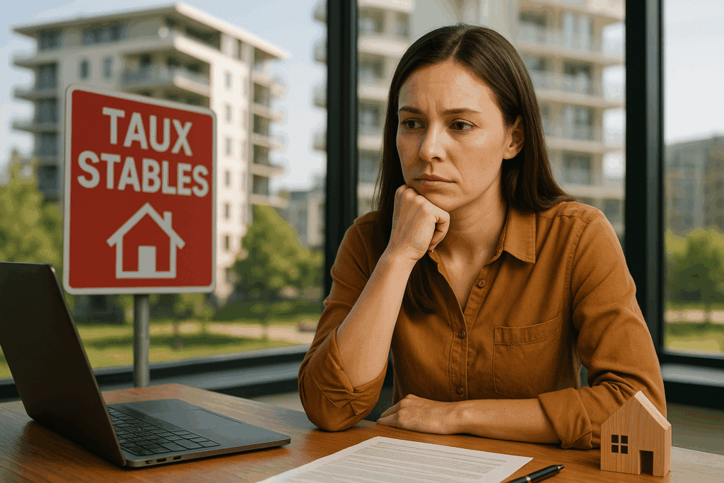 Taux immobiliers stables cet été : faut-il en profiter pour renégocier son prêt ?