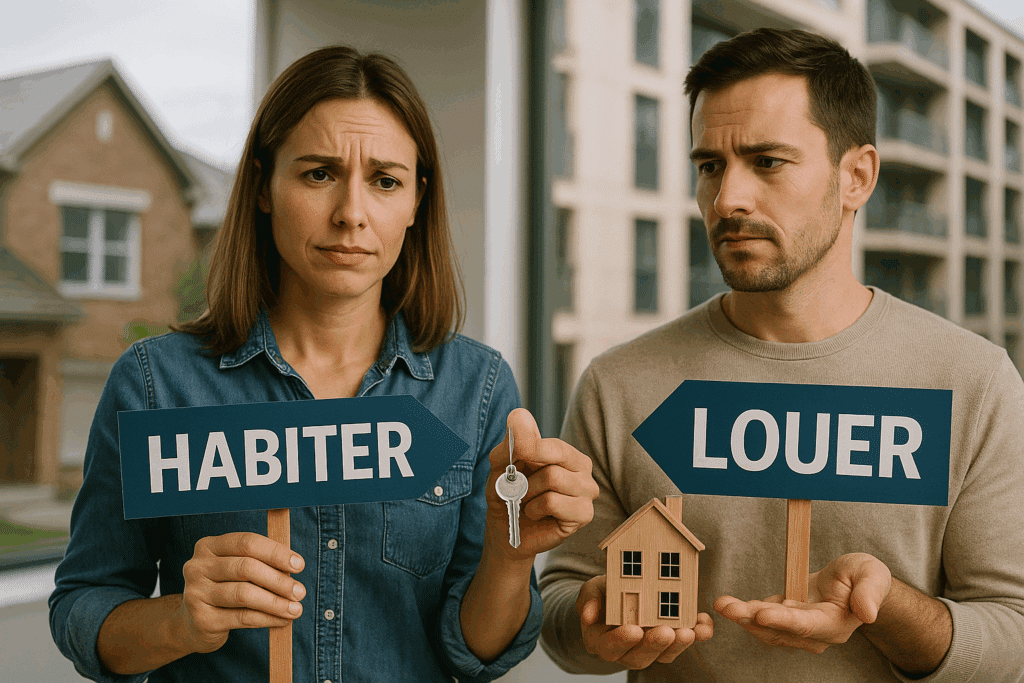 Acheter pour habiter ou pour louer ? Voici les 5 éléments à comparer pour faire le bon choix