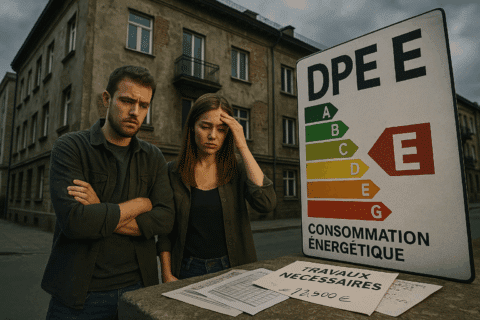 DPE E : la note qui fait fuir acheteurs et locataires (et comment y remédier)
