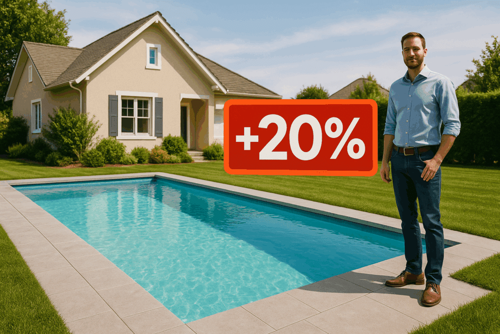 Piscine et immobilier : le bon investissement pour valoriser sa maison jusqu’à +20 %