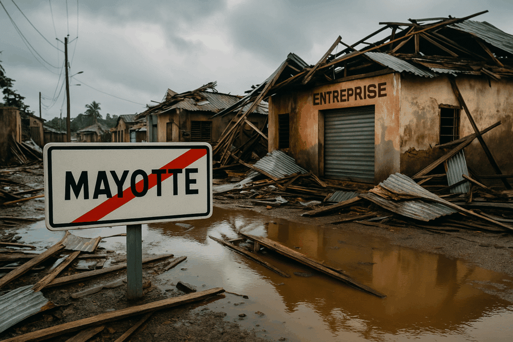 Mayotte : des entreprises soutenues par un prêt exceptionnel après le passage du cyclone Chido