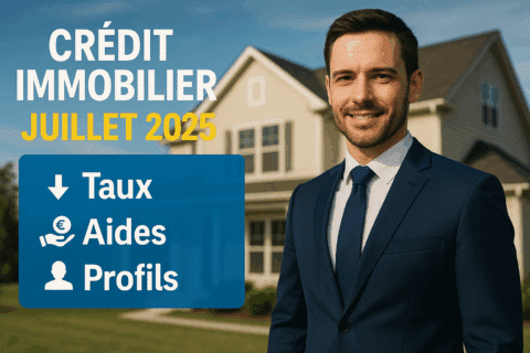Crédit immobilier en juillet 2025 : les taux, les aides et les profils qui séduisent les banques
