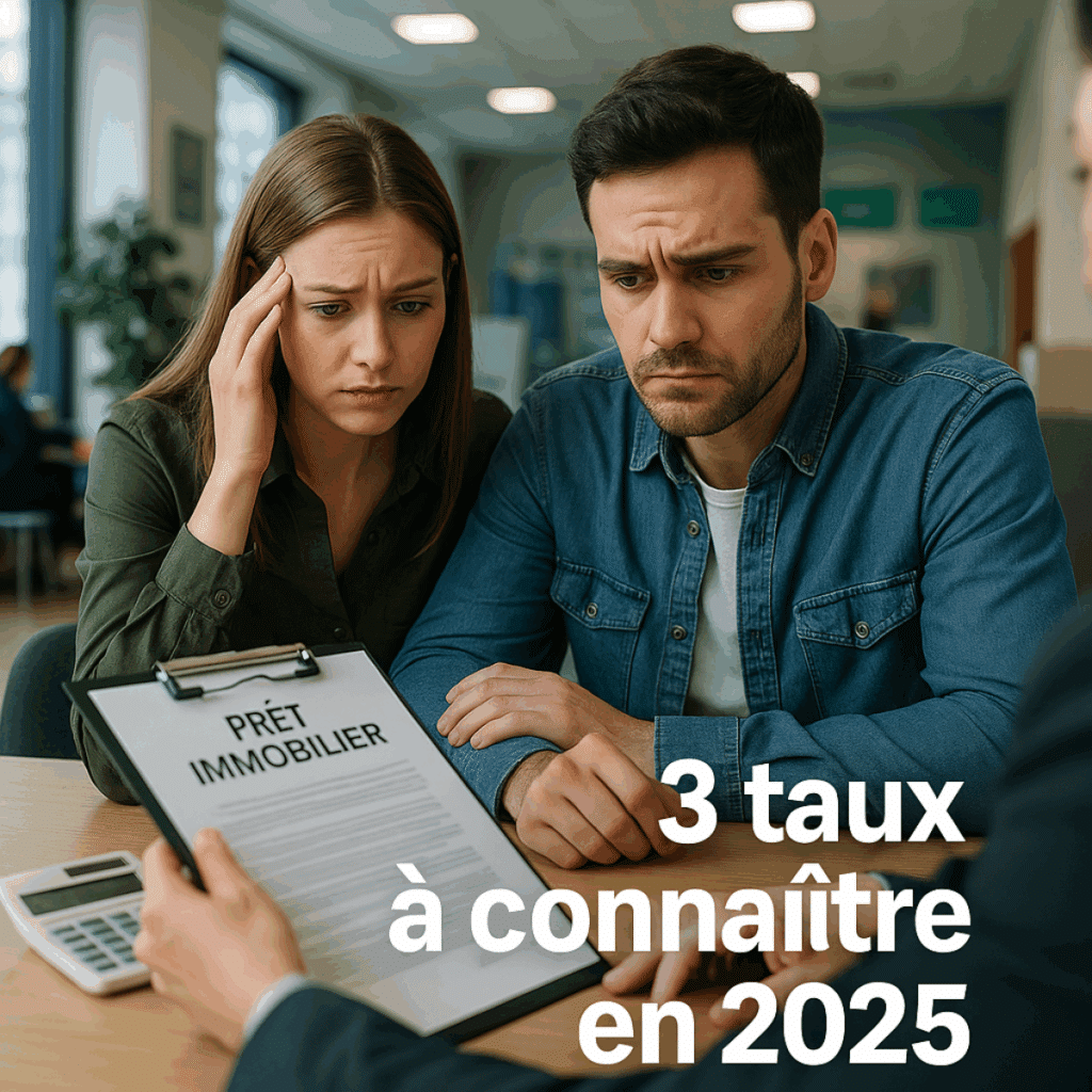 Les 3 taux à connaître avant de signer un crédit en 2025 (et éviter un refus de prêt)