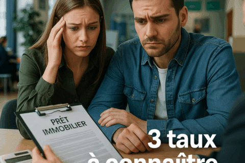 Les 3 taux à connaître avant de signer un crédit en 2025 (et éviter un refus de prêt)